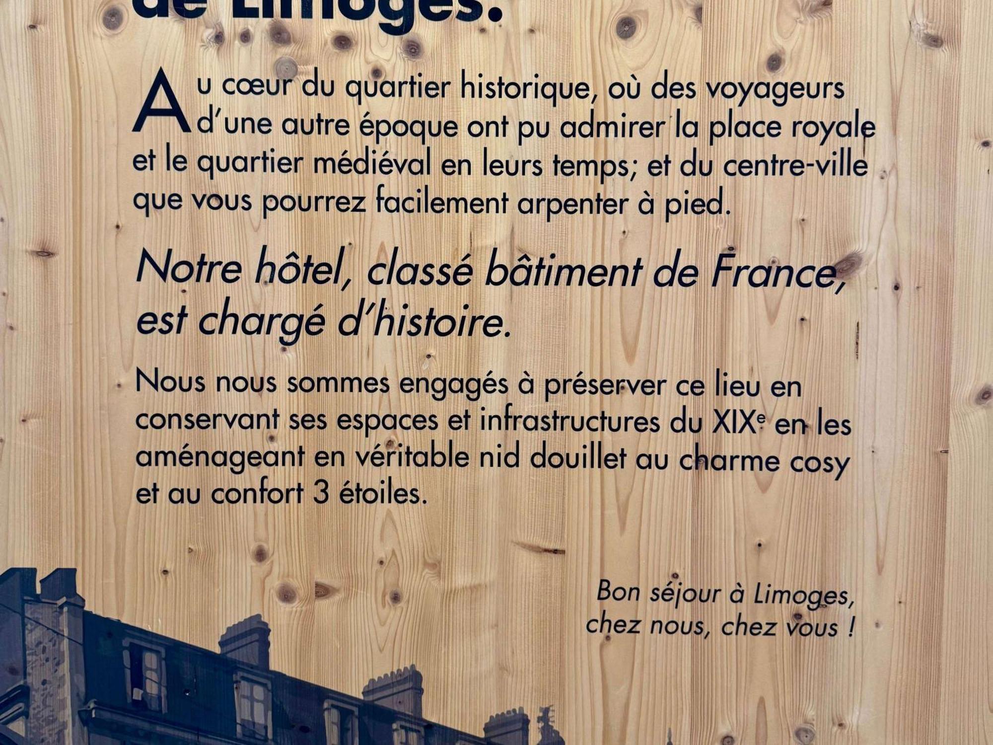Отель Ibis Limoges Centre Экстерьер фото